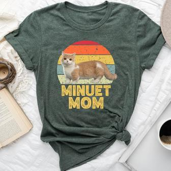 Minuet Napoleon Cat Mom Retro For Cats Lover Bella Canvas T-shirt | Mazezy