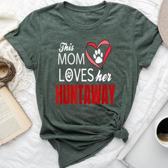 This Mom Loves Her Huntaway Dog Bella Canvas T-shirt | Mazezy