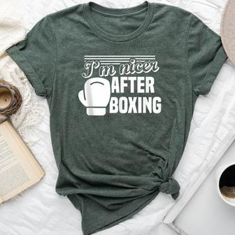 Im Nicer After Boxing Boxer Bella Canvas T-shirt | Mazezy
