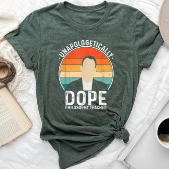 Ornithology Teacher Unapologetically Dope Pride Afro History Bella Canvas T-shirt | Mazezy