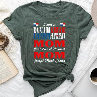 Panamanian Mom Like Normal Mom Cooler Bella Canvas T-shirt | Mazezy