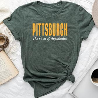 Pittsburgh The Paris Of Appalachia T Child Bella Canvas T-shirt | Mazezy