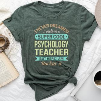 Psychology Teacher Appreciation Bella Canvas T-shirt | Mazezy