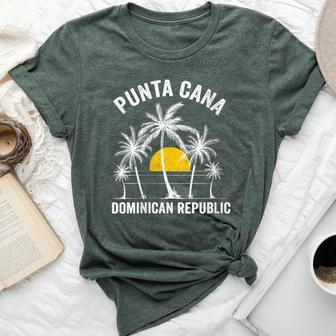 Punta Cana Beach Souvenir T Dominican Republic 2021 Bella Canvas T-shirt | Mazezy