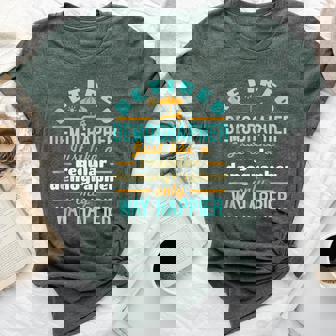 Retired Demographer Retirement Way Happier Bella Canvas T-shirt | Mazezy