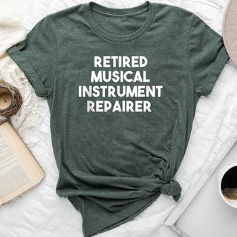 Retired Musical Instrument Repairer Bella Canvas T-shirt | Mazezy