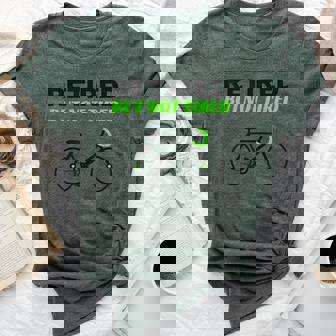Retired Retirement Retiree Pensioner Cycling Bike Up Bella Canvas T-shirt | Mazezy