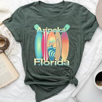 Retro Aripeka Florida Sup Stand Up Paddle Board Bella Canvas T-shirt | Mazezy