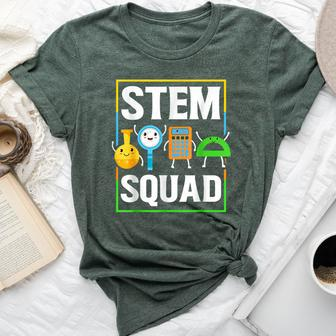 Science Technology Stem Teacher Lover Back To School Bella Canvas T-shirt | Mazezy