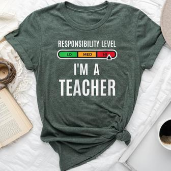 Teacher Tutor Quote Bella Canvas T-shirt | Mazezy