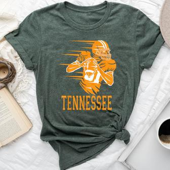 Tennessee State Kid Tennessee Orange Game Day Tn Bella Canvas T-shirt - Seseable