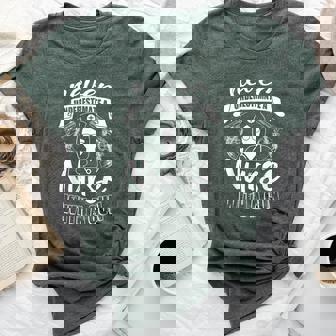 Never Underestimate A Nurse With A Gun For Nurse Bella Canvas T-shirt | Mazezy