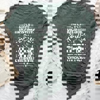 Never Underestimate The Power Of An Entrepreneur Bella Canvas T-shirt | Mazezy