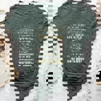 Never Underestimate A Veteran Who Was Born In September Bella Canvas T-shirt | Mazezy