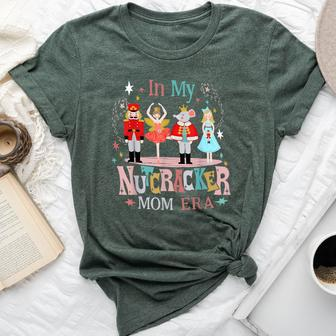 Vintage In My Nutcracker Mom Era Christmas Mom Xmas Bella Canvas T-shirt - Seseable
