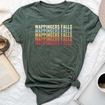Wappingers Falls New York Wappingers Falls Ny Retro Vintage Bella Canvas T-shirt | Mazezy