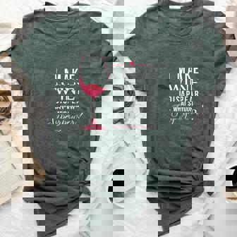 Wine Lover Superpower Party Wine Tasting Joke Bella Canvas T-shirt - Thegiftio UK