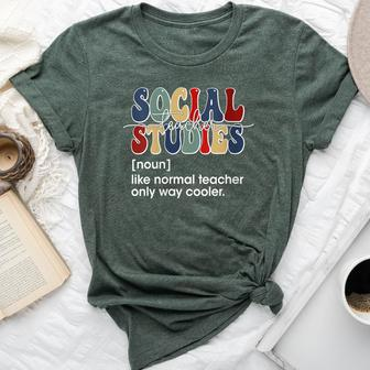 World History Classroom Social Studies History Teacher Bella Canvas T-shirt | Mazezy