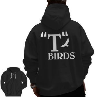 T-Birds Party Zip Up Hoodie Back Print - Thegiftio UK