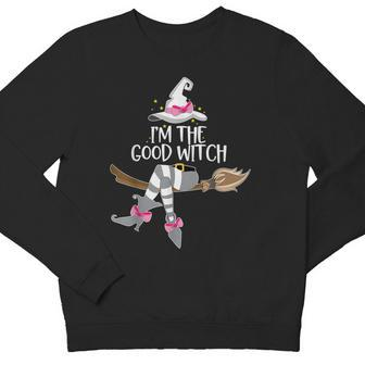 Im The Good Witch Halloween Matching Group Costume Youth Sweatshirt - Monsterry