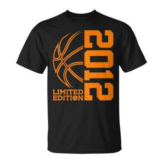 11Th Birthday Basketball Limited Edition 2012 Basketball Funny Gifts Unisex T-Shirt | Mazezy