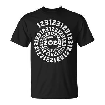 123123 New Years Eve Happy New Year 2024 T-Shirt - Monsterry DE