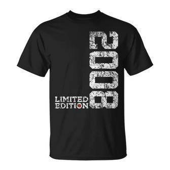 15 Years 15Th Birthday Limited Edition 2008 T-Shirt | Mazezy