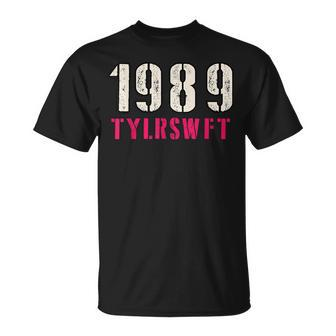 1989 Rose Vintage Style Tylrswft Unisex T-Shirt | Mazezy