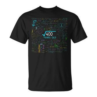 20 Year Old Gifts Square Root Of 400 20Th Bday Math Lover Math Funny Gifts Unisex T-Shirt | Mazezy