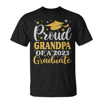 Proud Grandpa Of A 2023 Graduate Senior 23 Family Graduation  Unisex T-Shirt