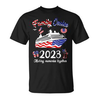 Cruise Family 2023 4Th Of July Cruise Ship  Unisex T-Shirt