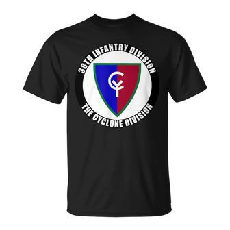 38Th Infantry Division National Guard Cyclone Veteran T-Shirt | Mazezy