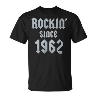 61 Year Old Classic Rock 1962 61St Birthday T-Shirt | Mazezy