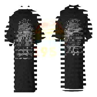 70 Year Old Awesome Since July 1953 70Th Birthday 70Th Birthday Funny Gifts Unisex T-Shirt | Mazezy