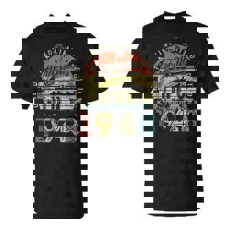 75 Year Old Awesome Since July 1948 75Th Birthday Unisex T-Shirt | Mazezy