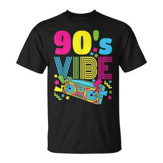 90S Vibe 1990S Fashion Nineties Theme Party 90S Theme Outfit T-shirt - Thegiftio UK