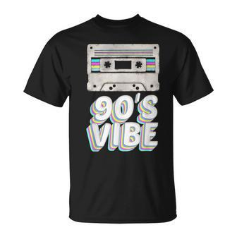 90S Vibe Retro Aesthetic Costume Party Wear Outfit Gift 90S Vintage Designs Funny Gifts Unisex T-Shirt | Mazezy