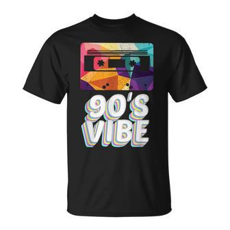 90S Vibe Vintage Retro Aesthetic Costume Party Wear Gift 90S Vintage Designs Funny Gifts Unisex T-Shirt | Mazezy