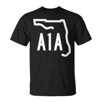 A1a Beachfront Avenue Atlantic Ocean T-Shirt | Mazezy