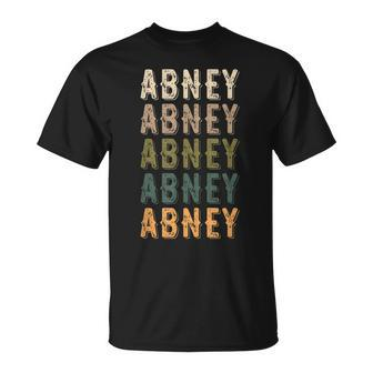 Abney Personalized Reunion Matching Family Name T-Shirt | Mazezy