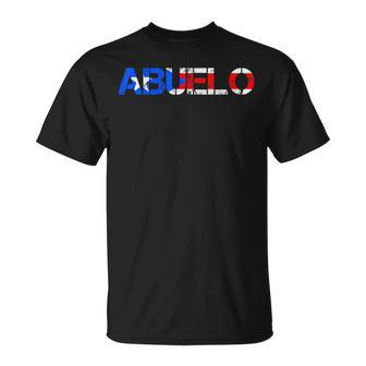 Abuelo Puerto Rico Flag Puerto Rican Pride Fathers Day Gift Unisex T-Shirt - Seseable