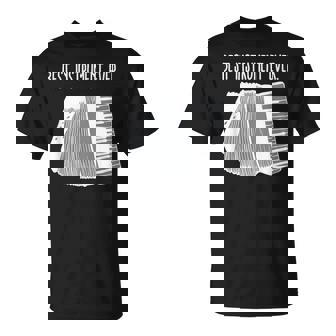 Accordion Best Instrument Ever Musician Playing Accordion T-Shirt | Mazezy