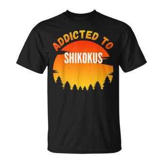 Addicted To Shikoku For Dog Lovers T-Shirt | Mazezy
