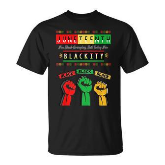 African American June 19Th Celebratory Unisex T-Shirt | Mazezy