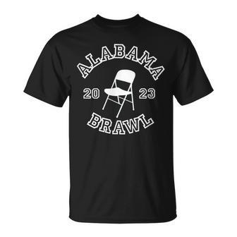 Alabama Folding Chair Brawl T-Shirt - Seseable