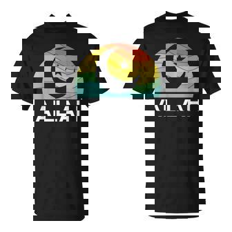 Allah Symbol Islam Muslim 5 Percent Star Nation Ramadan Gift Unisex T-Shirt | Mazezy