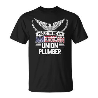 American Union Plumber Pride Unisex T-Shirt | Mazezy