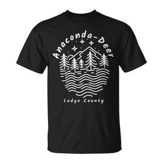 Anaconda-Deer Lodge County Montana T-Shirt | Mazezy