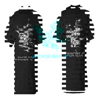 Anchor Bay Ca Frog Pacific Nw Native American Indian Unisex T-Shirt | Mazezy