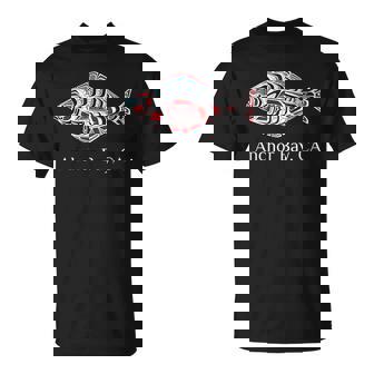 Anchor Bay California Pnw Native American Halibut Fisherman Unisex T-Shirt | Mazezy